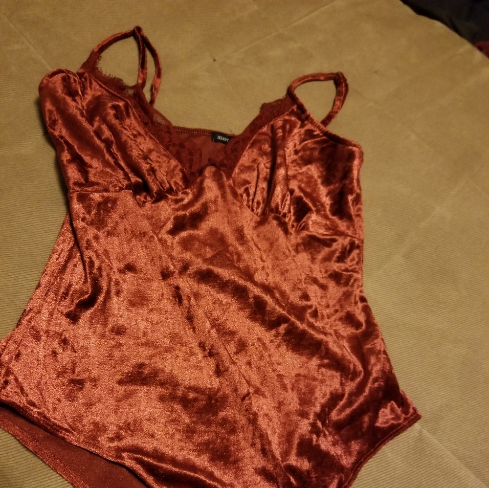 Fashion Nova Brick colored bodysuit FINAL PRICE DR